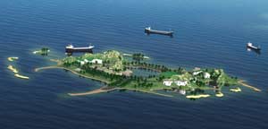Искусственные острова могут быть заселены без ущерба для экологии Каспия