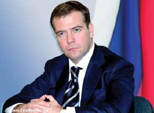 Президент Медведев